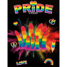 Pride - Drapeau Lgbt Plug Hunk 10.5 Cm